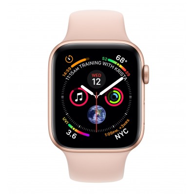 Watch Serie 4 40mm Alluminio Gold Gps