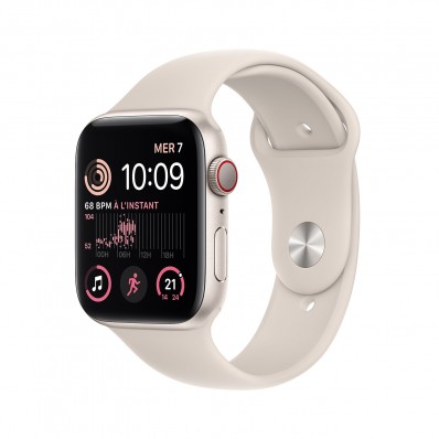Watch Serie SE (2a gen) 40mm Alluminio Starlight Gps