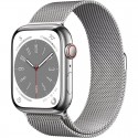 Watch Serie 8 45mm Acciaio Silver Gps Cellular