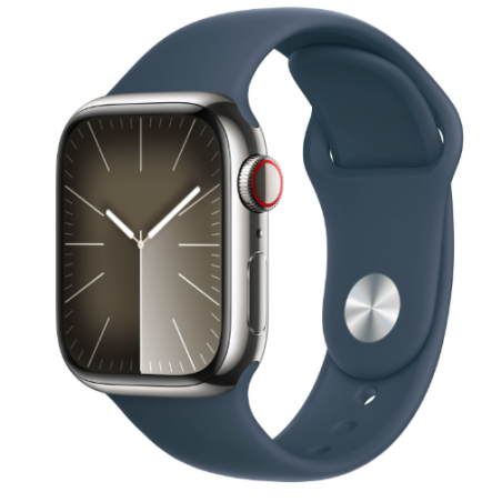 WATCH SERIE 9 45MM ACCIAIO ARGENTO GPS CELLULAR