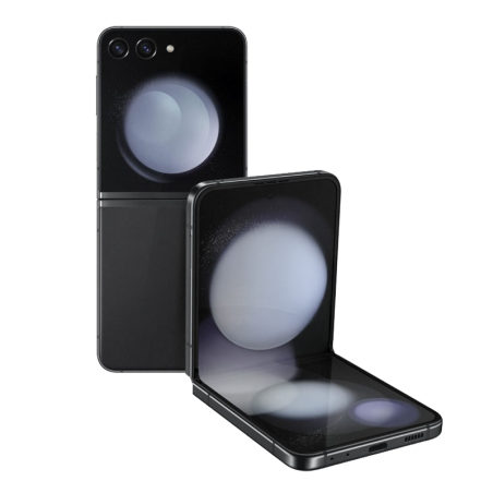 Samsung Galaxy Z Flip5 Smartphone AI RAM 8GB Display 3,4" Super AMOLED/6,7" Dynamic AMOLED 2X Graphite 512GB