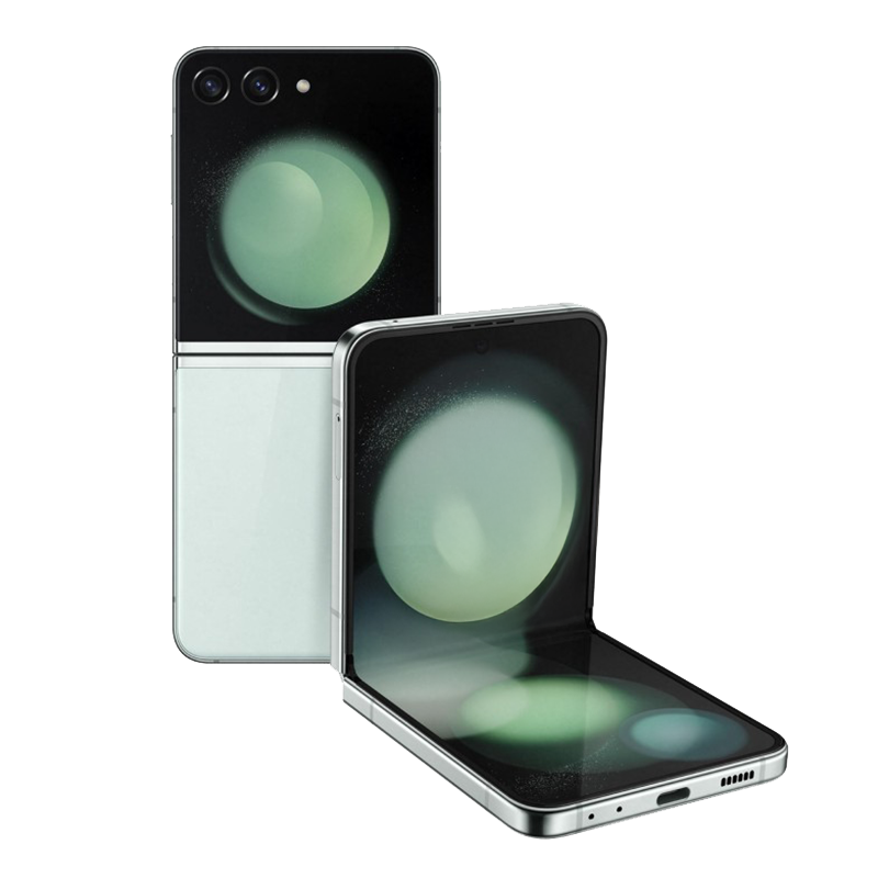 Samsung Galaxy Z Flip5 Smartphone AI RAM 8GB Display 3,4" Super AMOLED/6,7" Dynamic AMOLED 2X Mint 256GB